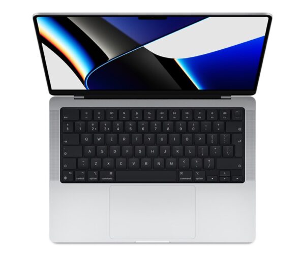 Apple MacBook Pro 14 дюймов, 2021 г., M1 Pro (8c CPU, 14c GPU), RAM 32 ГБ, SSD 512 ГБ, Apple graphics 14-core, macOS, английская раскладка (KB-US), Silver (Серебристый), Z15J002ZK