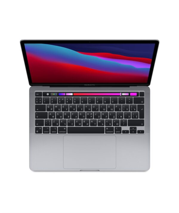 Apple MacBook Pro 13 2020, M1 (8c CPU, 8c GPU), RAM 8 ГБ, SSD 512 ГБ, Apple graphics 8-core, macOS, русская раскладка (KB-RU), Space gray (Серый космос) MYD92RU