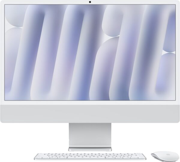 Apple iMac 24 2024, M4 (10c CPU, 10с GPU), RAM 32 ГБ, SSD 2 ТБ (2048 ГБ), русская раcкладка (KB-RS), Silver (Серебристый), Part Num, Standard glass